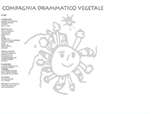 Tablet Screenshot of drammaticovegetale.com